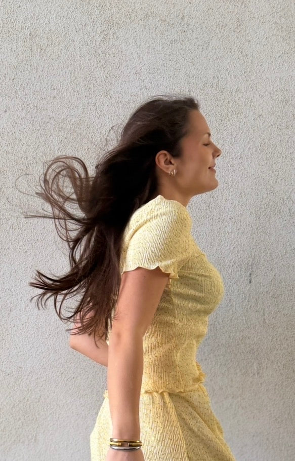 PCFLORA T-Shirt - French Vanilla